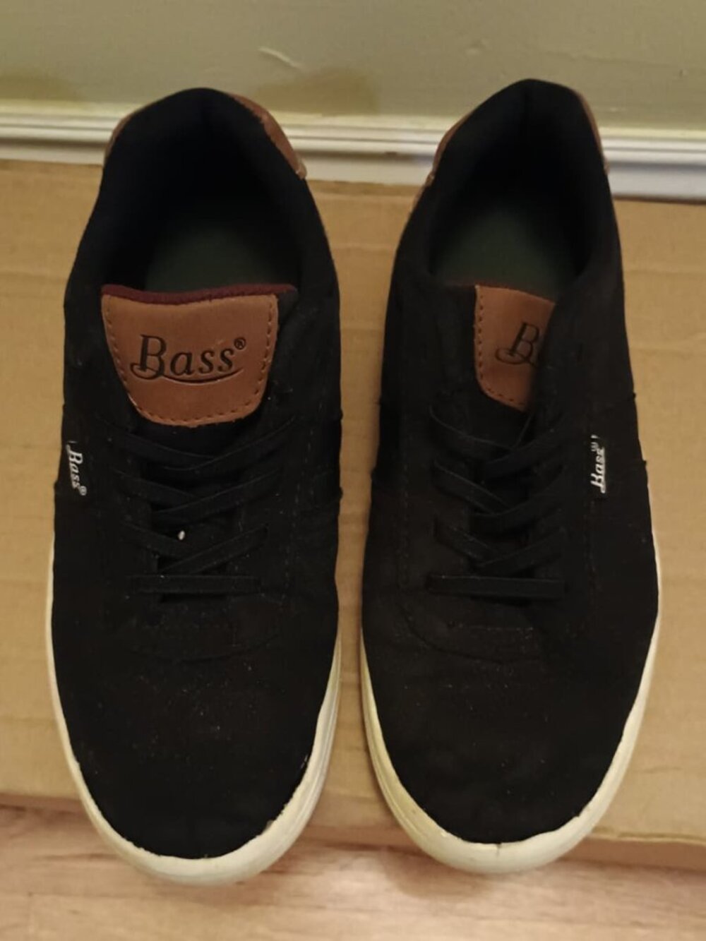 Little boy's shoes - Black - size 3.5 - Bass